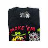 Koszulka T-shirt męski okrągły dekolt SPENCER'S nadruk L