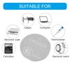 CR2025 Coin Cell Battery 3V Single Pack, Lithium Button Cell for Toys, Remotes, and Electronic Devices