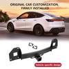 Car Trailer Hitch For Tesla Model Y Juniper 2025-2025 Manganese Steel Trailer Bar Bike Carrier Strong Heavy - Duty Towing Hitch