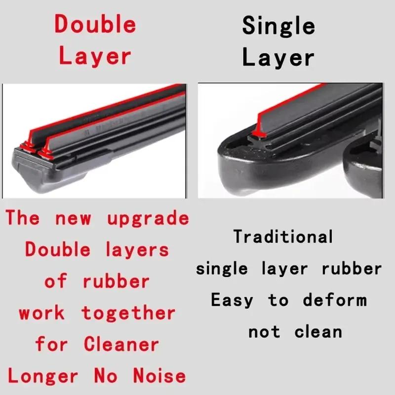 For Honda Accord 10 X 2018 MK10 10th Gen RHD&LHD Front Windscreen Windshield Double Rubber Car Accessories