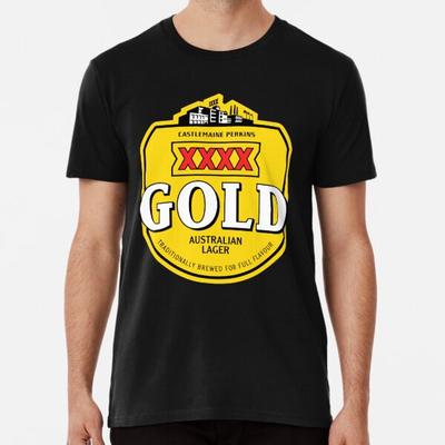 XXXX gold logo Prémiové tričko S až 5XL Vyrobeno v AU/USA Tričko