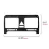 For VW Jetta V Golf V MK5 R32 GTI Plus Variant, Central Air Outlet Panel, Carbon Fiber Interior Sticker, Car Trim Accessories
