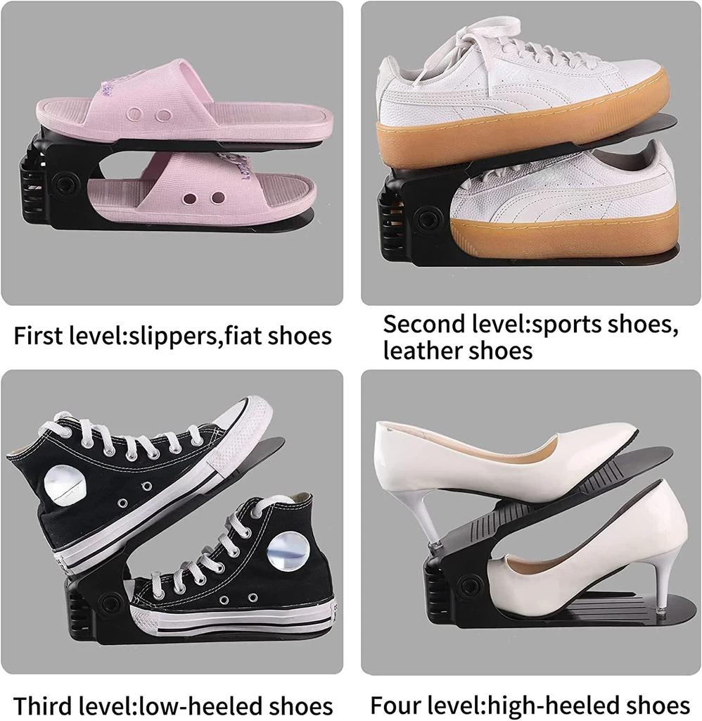 Practical Shoe Rack Plastic Shoe Racks Household Storage Shoes Save Space Shelf Shoes Support Integration Simple Space Economy
