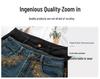 25 Spring/Autumn Women's High-Waist Denim Skirt with Colorful Embroidered Edge and Slit