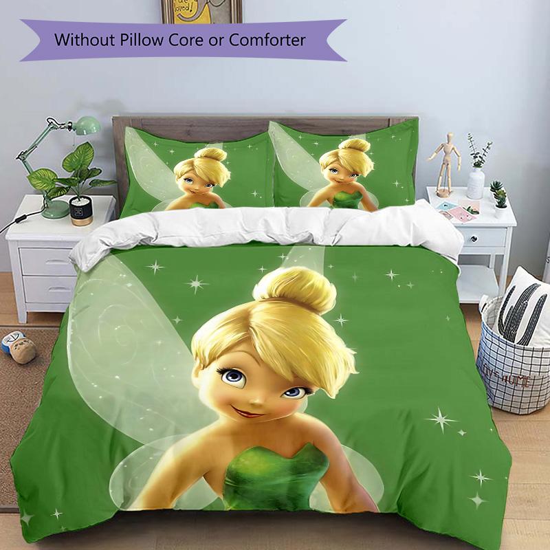 Fairy Green Dress Print 3Pcs Bedding Setduvet Cover With 2 Bedropillowcase Home Birthday Gift