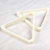 WEISHIDUN 57MM Billiard Pool Ball & Triangle Rack Set