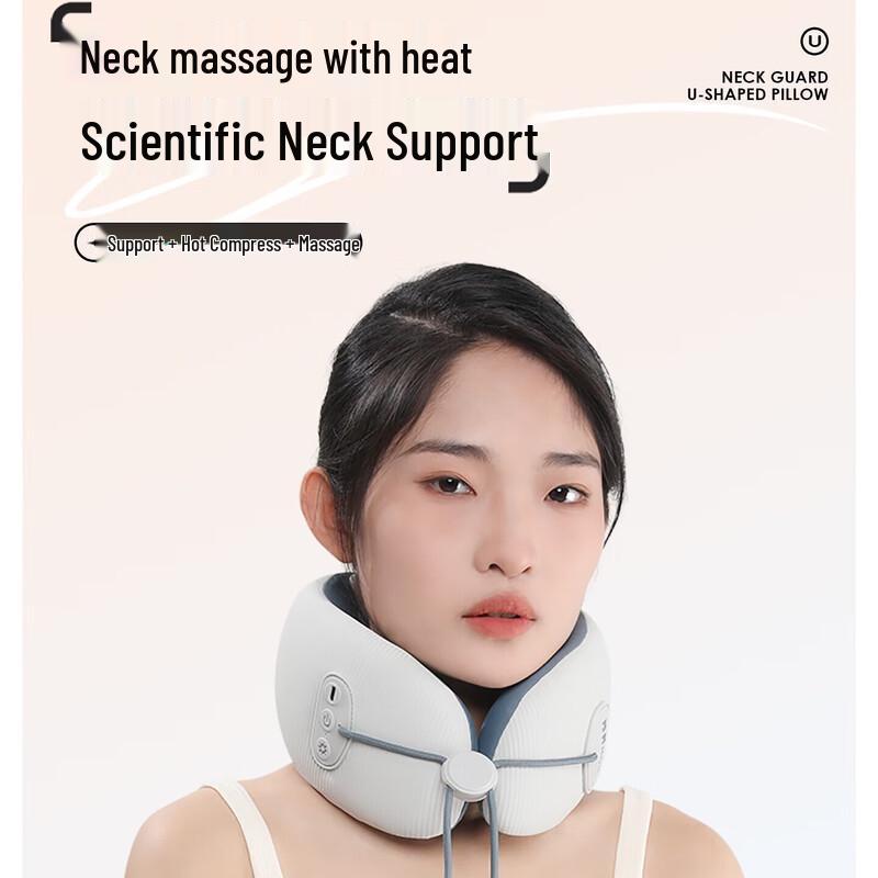 MIAOJIE U7Pro Heated U-shaped Neck Massager Pillow