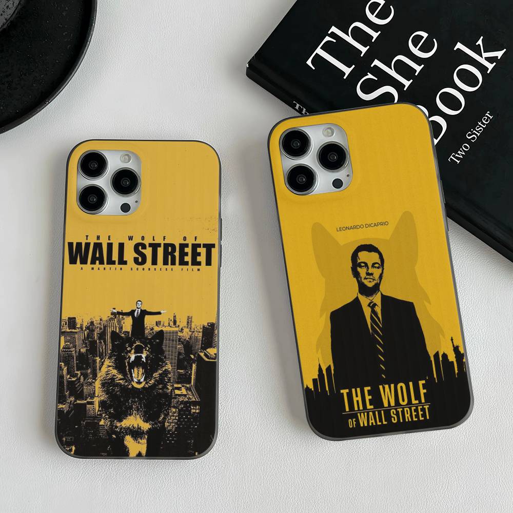 TV The W-Wolf Of W-Wall S-Street Soft Corrugated Phone Case For IPhone 11 12 13 14 15 16 17 Pro Max Plus Pro Shockproof Cover