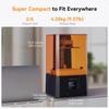 Creality 2024 New HALOT R6 2K Resin 3D Printer Easily Operate Anti-UV Lid Anti-slip Bolts Dual Vat Spouts Light Uniformity