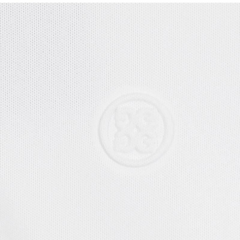 Original Zippor Damen S geprägtes Logo Kontrast Lippenfarbe Viertelreißverschluss Tech Pique Polo