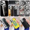Vintage Synth Synthesizer Moog Print Phone Case Back Cover for iPhone 17 Air 16 15 14 13 11 12 Pro Max Plus Coque