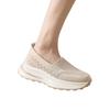 Summer Casual Women's Shoes Muffin Bottom Rocking Shoes Flying Woven Breathable Mesh Shoes Walking