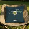 Federa Cuscino Artistica Cocktail Gin Tonic Morbida Reversibile Resistente Copricuscino Uso Multi-Scena per Casa Auto Comfort Quotidiano