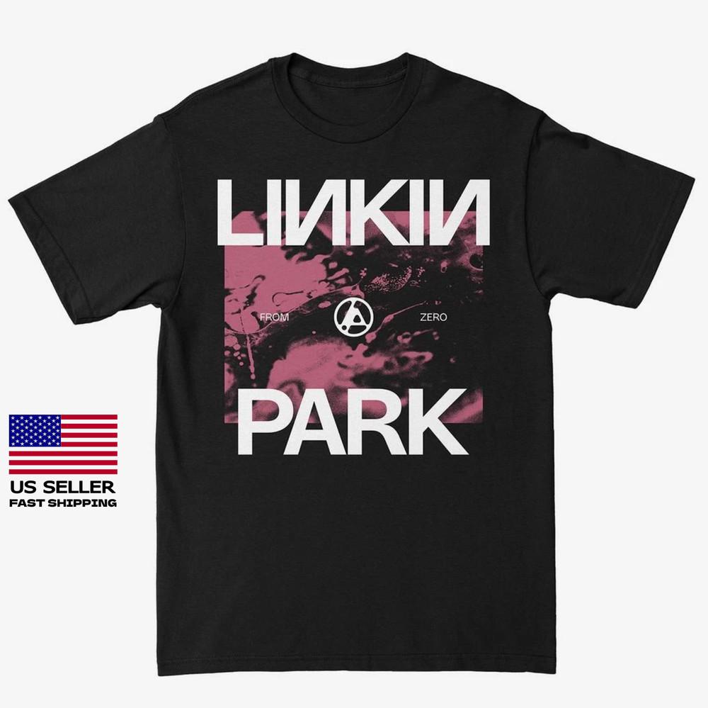 

Горячая новинка 2025 года Рок-группа Linkin Park From Zero Новая унисекс футболка M