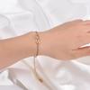 Thin Love Paw Bracelet Simple Dog Claw  Foot Chain Adjustable Love Dog Seal Bracelet  Friends