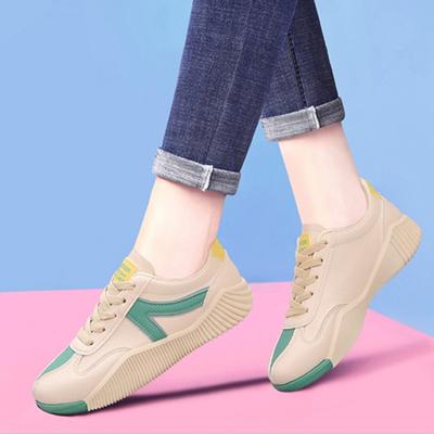 Buty damskie Nowe Wiosenne Lekkie Sportowe Buty z Miękką Podeszwą Koreańska Wersja Uniwersalne Codzienne Buty Buty do Biegania dla Nastolatków Pojedyncze Buty