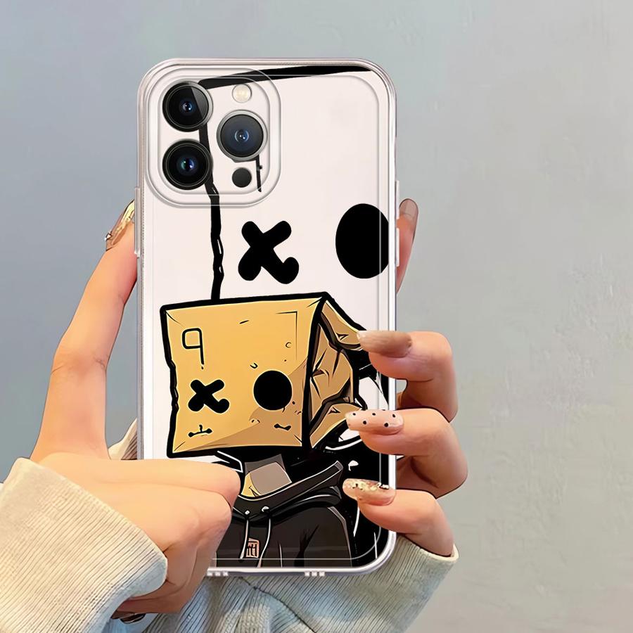 Case for iPhone 17 Pro Max 16 15 12 Mini XS Max XR 7 8 Air 14 Plus 11 13 Pro Soft Phone Cover Fashion Box Boy
