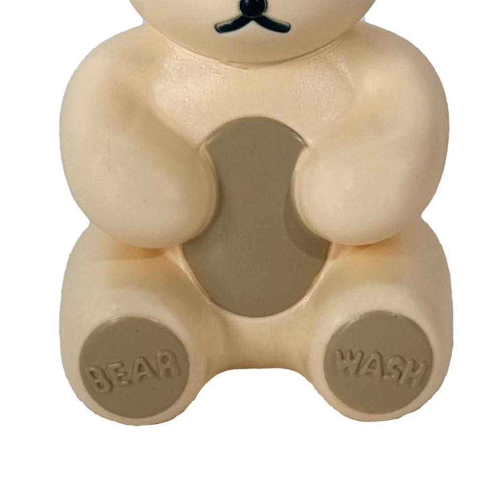 Butelka z pompką piankową Uroczy kształt misia Duża pojemność Butelka dozująca mydło w pianie do mycia twarzy i ciała