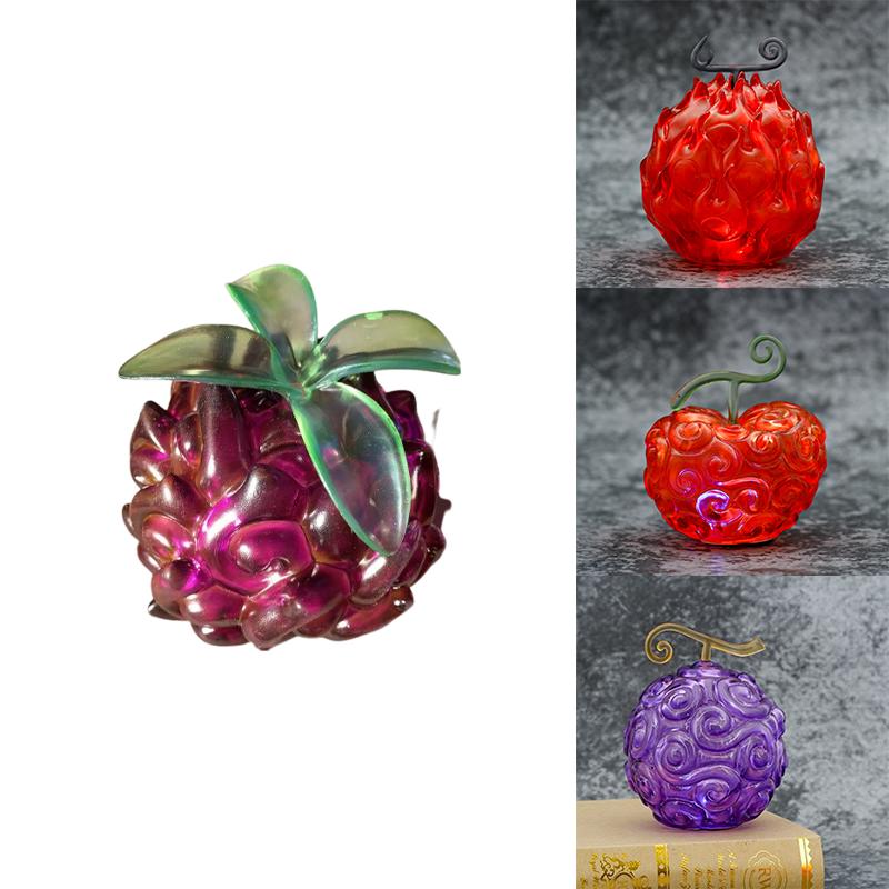 Styles 9115cm 4 One Piece Devil Fruits Model Anime Accessories Toys Can Shine