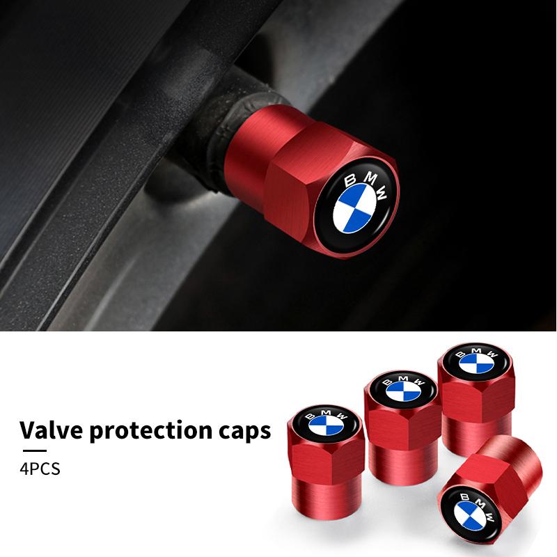 Nové 4 ks Krytky ventilků pneumatik kol automobilu Vzduchové stonky Příslušenství Pro BMW E46 E90 E60 F10 E39 F30 E36 F20 E87 E90 E70 E91 E30 G30 E