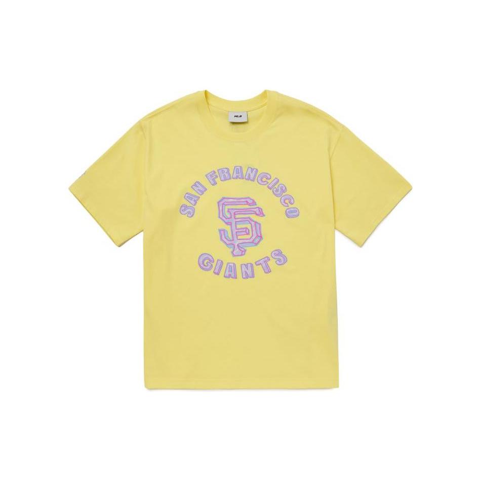 MLB San Francisco Giants SS22 T Shirt Unisex Yellow 3ATS63023-14YEL S
