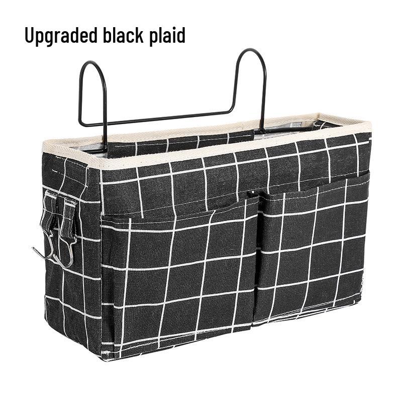 Nordic Creative Fabric Hanging Bedside Storage Bag - Bunk Bed Dormitory Organizer