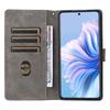 For TECNO Camon 20 Pro 5G CK8n PU Leather Flip Wallet Case RFID Blocking Stand Phone Cover with Strap