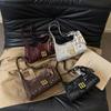 Street Style Moon Bag Pu Material With Magnetic Closure For Daily Casual Use