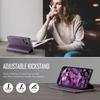 For iPhone 17 Case CASEME 033 Series RFID Blocking Wallet Stand Calf Texture Leather Phone Cover