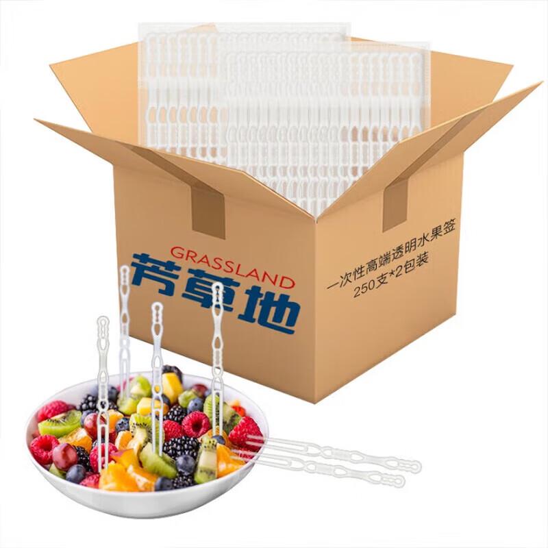 

Disposable Clear Plastic Fruit Forks