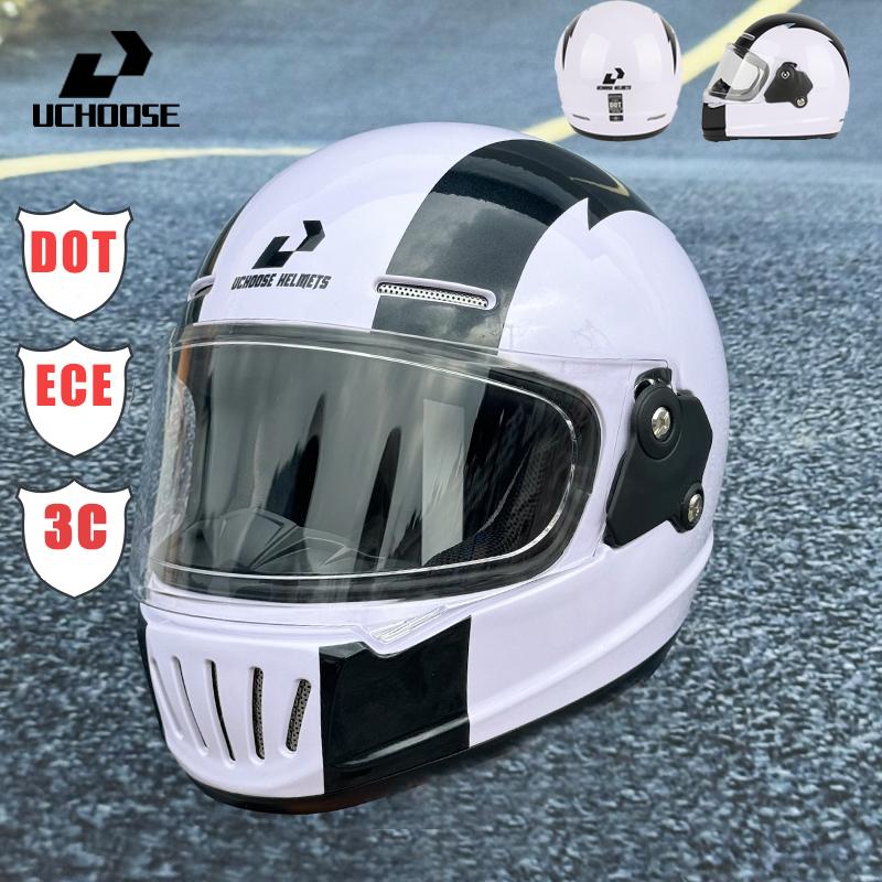 Retro Motorcycle Helmet DOT Certification Open Face Helmet Summer Moto Helmet Capacete De Casco Vintage Casque Vintage motorbike