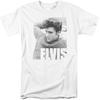 ELVIS PRESLEY - Pánské relaxační tričko, Velikost L, Bílá