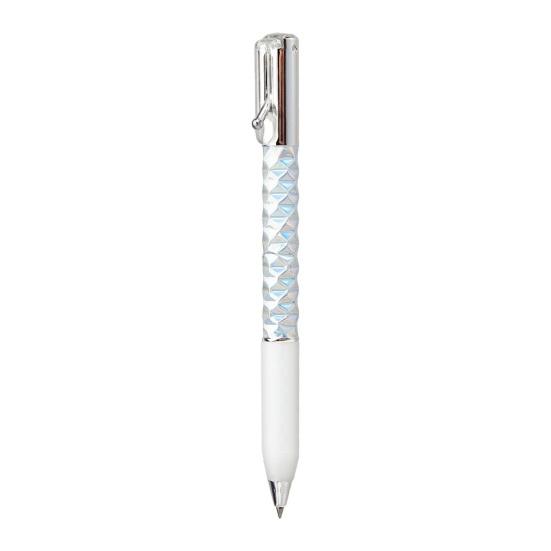 

Retractable Geometric Deformation Pen Geometry Crinkle Pen Shape Shifting Switch Pen for Writing Drawing Office Use Stress Relief Writing Tool серебряный