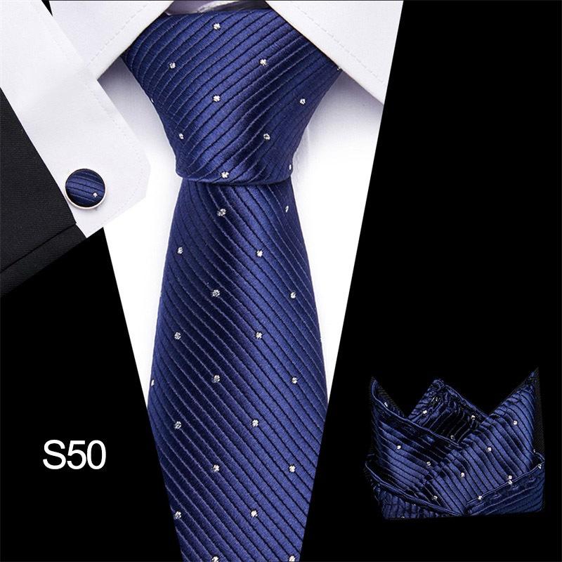 Professional Dress Business Tie Clothing Accessories Business Fashion Shirt Men'S Tie Set