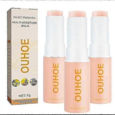 3 PEZZI Ouhoe Stick Crema Idratante Antirughe Antirughe Idratazione Pelle Sbiadisce Linee Sottili Su Viso E Collo Illumina La Pelle Anti-invecchiamento