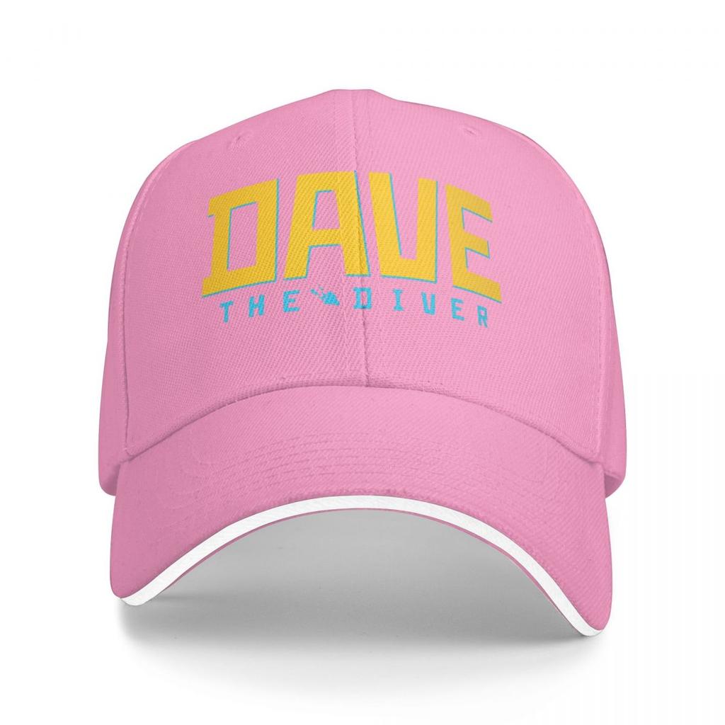 Baseballkappen Dave The Diver Logo Personalisierbar Damen Herren Sport Sommerkappen