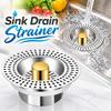 Anti-Odor Drain Filter Basket Bounce Core Sink Strainer Plug New Sink Strainer  Kitchen Use
