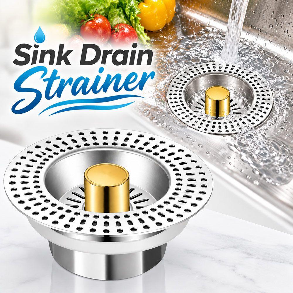 Anti-Odor Drain Filter Basket Bounce Core Sink Strainer Plug New Sink Strainer Kitchen Use