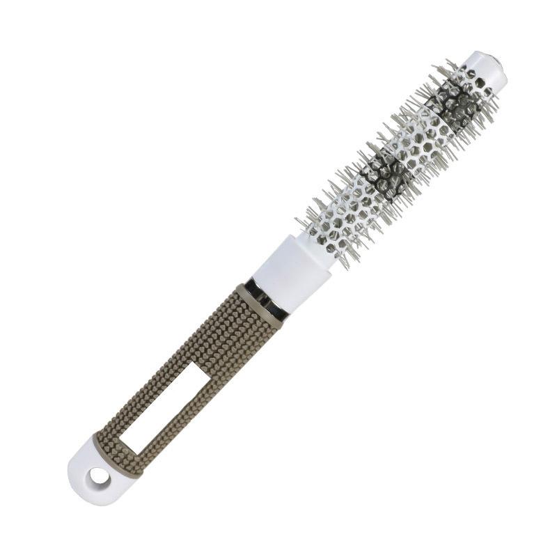Hair Styling Hair Brush Nylon Comb Thermal Aluminum Tube Round Barrel Hair Comb Professional Salon Hair Brush Hair Rollers Tools