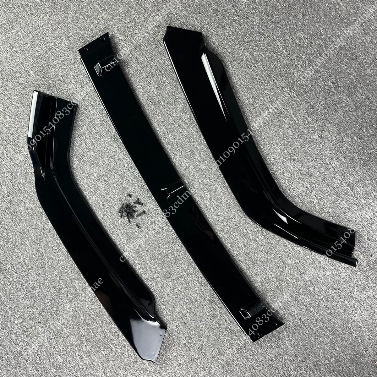 Front Bumper Splitter Lip 3pcs for