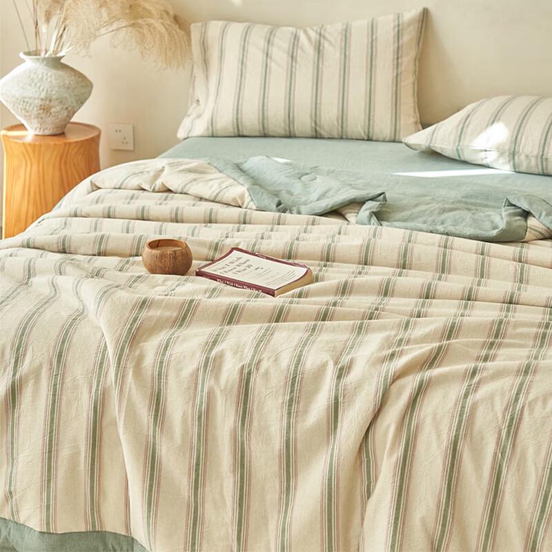 Yalu Cotton Linen Summer Quilt