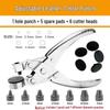 Adjustable 7-Hole Leather Punch Pliers for Belts & Watch Straps
