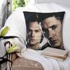 Dean Winchester Supernatural Television Pillow Cover Cushion Cover Pillow Case Kawaii Pillowcases For Sofa Home Decoration