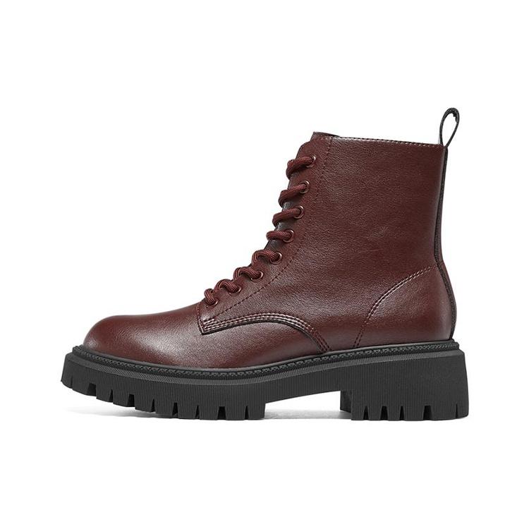 (WMNS) Skechers Modern Rugged Burgundy Women s 167344-BURG EU 37