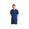 Tennis Climacool Comfortable Versatile Stylish Soft Short Sleeve Polo Shirt Men Tops Blue JF8425