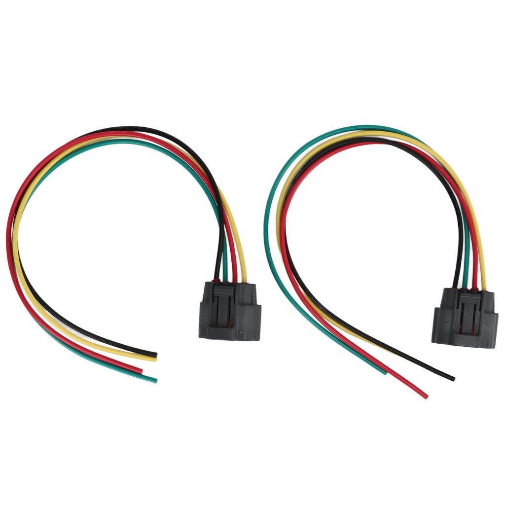 2PCs Connector Plug Pigtail Harness T2T52971SPEC 4Pin Replacement for Mazda B2200 B2600 1990?1993