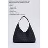 Schwarze Shk19 Make-up-Tasche aus Kunstleder mit Reißverschluss, Hand- und Umhängetasche mit Druckknopfverschluss E:33L:15W:10cm