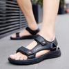 Men's 2024 Anti-Slip, Sweat-Resistant Beach Sandals - Large Size, Durable, Fashionable Outdoor Footwear