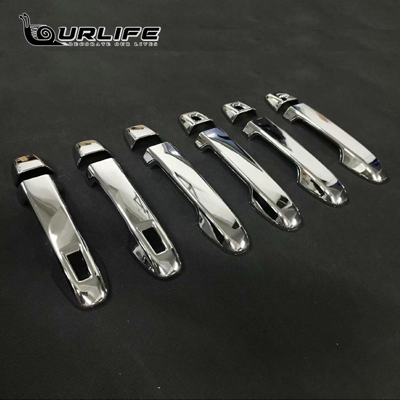 For Toyota Noah Voxy 2014 2015 2016 2017 2018   ABS Chrome Accessories Car-Styling Exterior Side Door Handle Cover