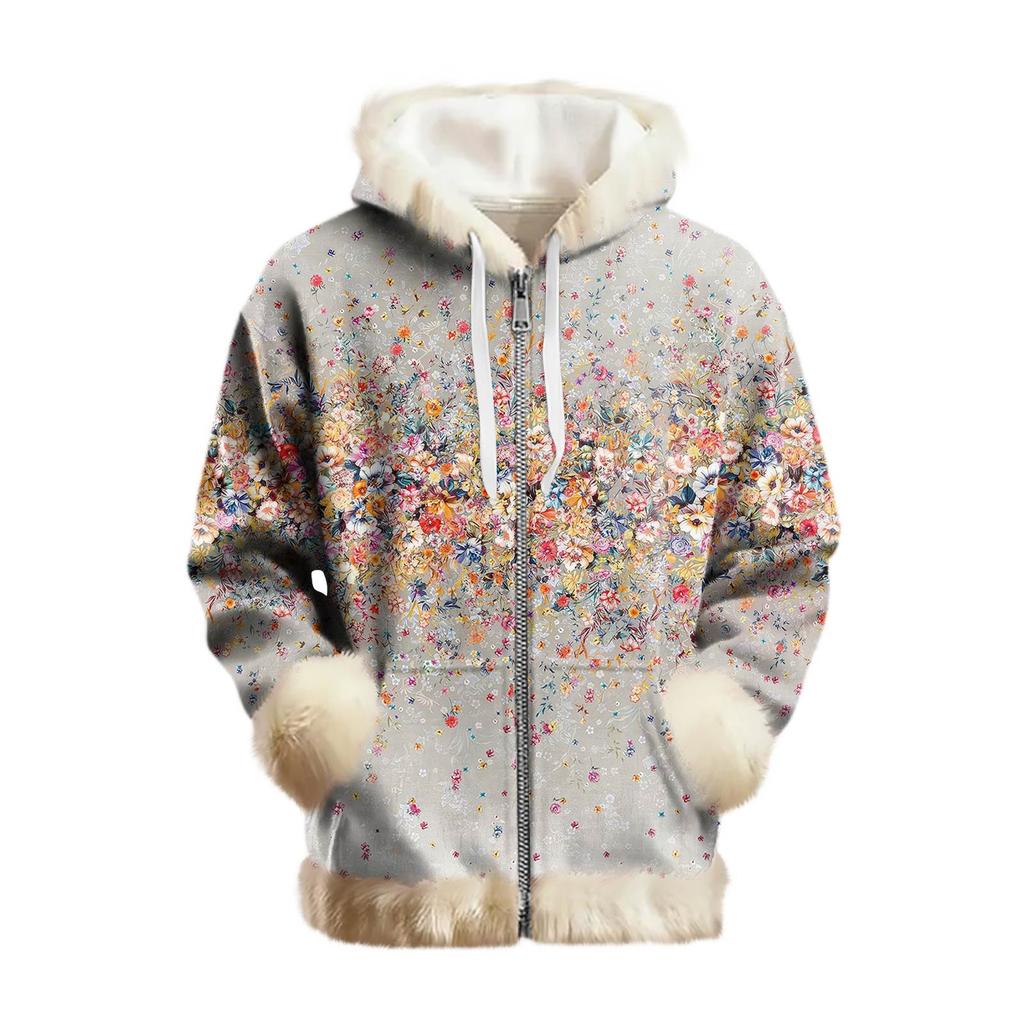 Men's And Women's Unisex Fashion Casual Top Solid Color Long Sleeve Pet Pocket Hoodie Sweatshirt